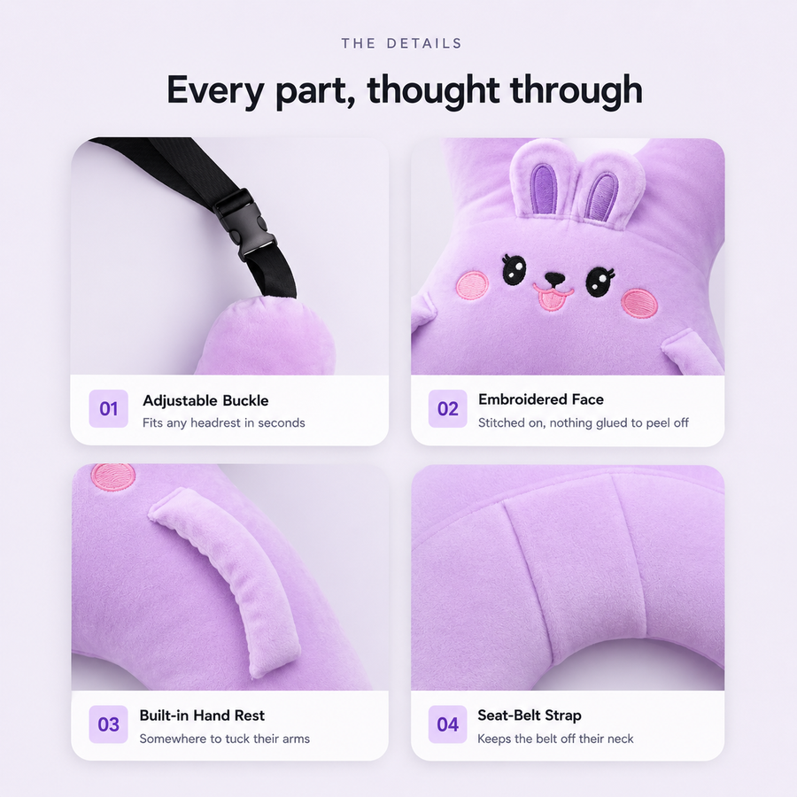 Children Car Safety Sleeping Pillow with Neck Support
